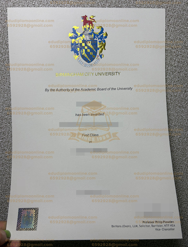 Birmingham City University degree