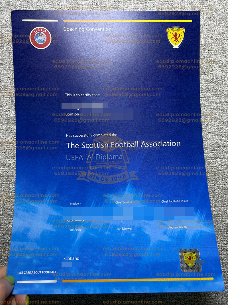 UEFA A diploma
