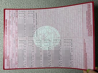 Wichita State University transcript-1