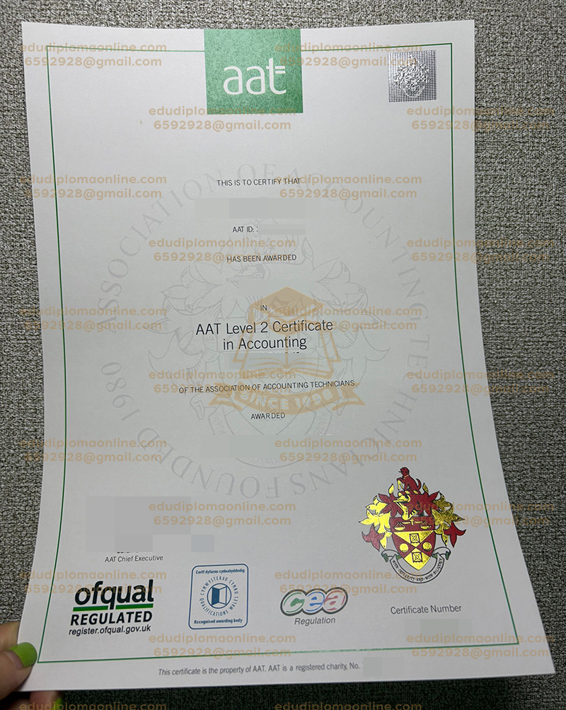 AAT Level 2 Certificate