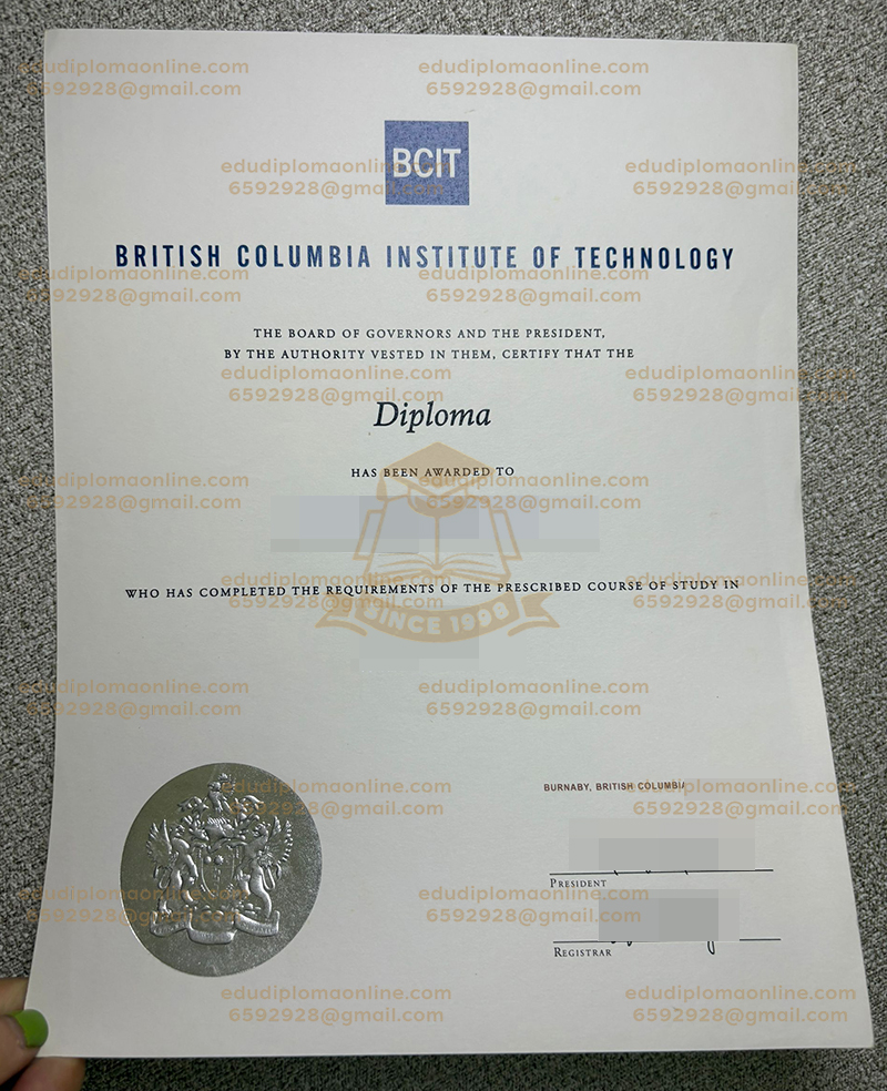 BCIT diploma