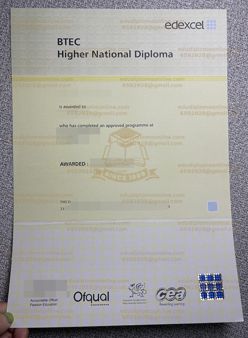 BTEC Higher National Diploma