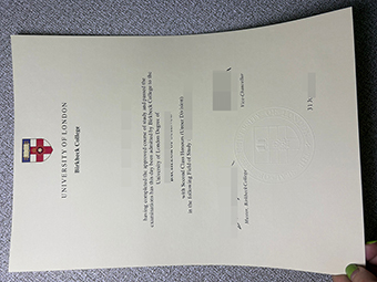 Birkbeck College-Diplom-1