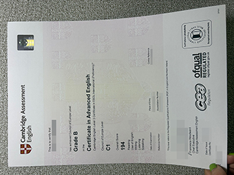 CAE Cambridge Zertifikat-1