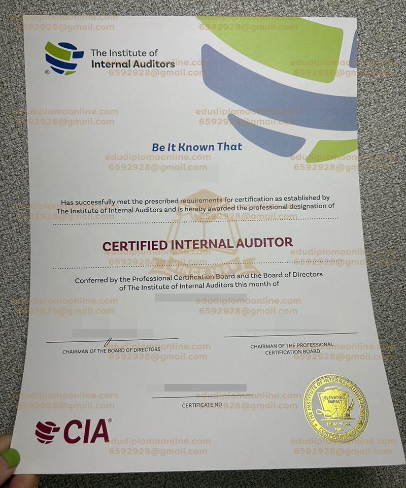 CIAサーティフィケート