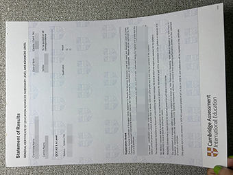 Cambridge Statement of Results-1