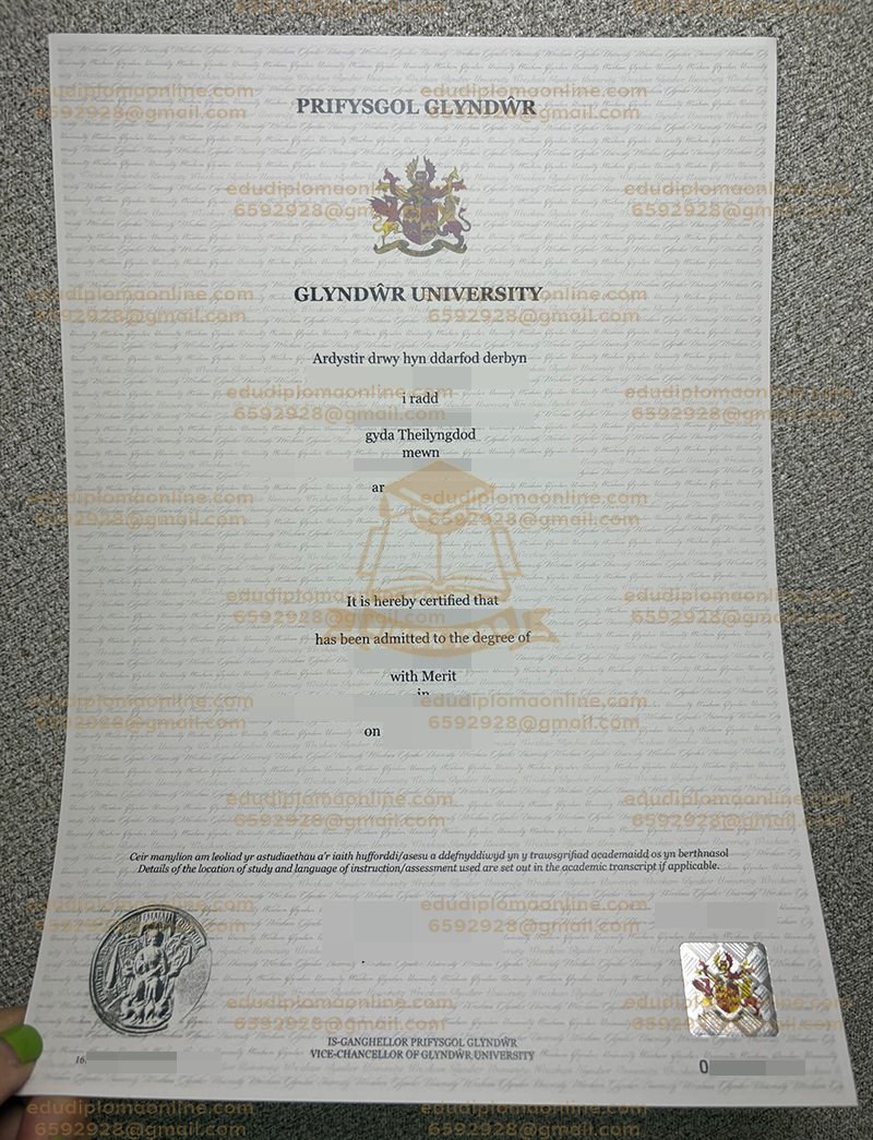Glyndwr University diploma