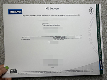 KU Leuven diploma-1