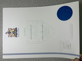 Diplom der Universität Kingston-1