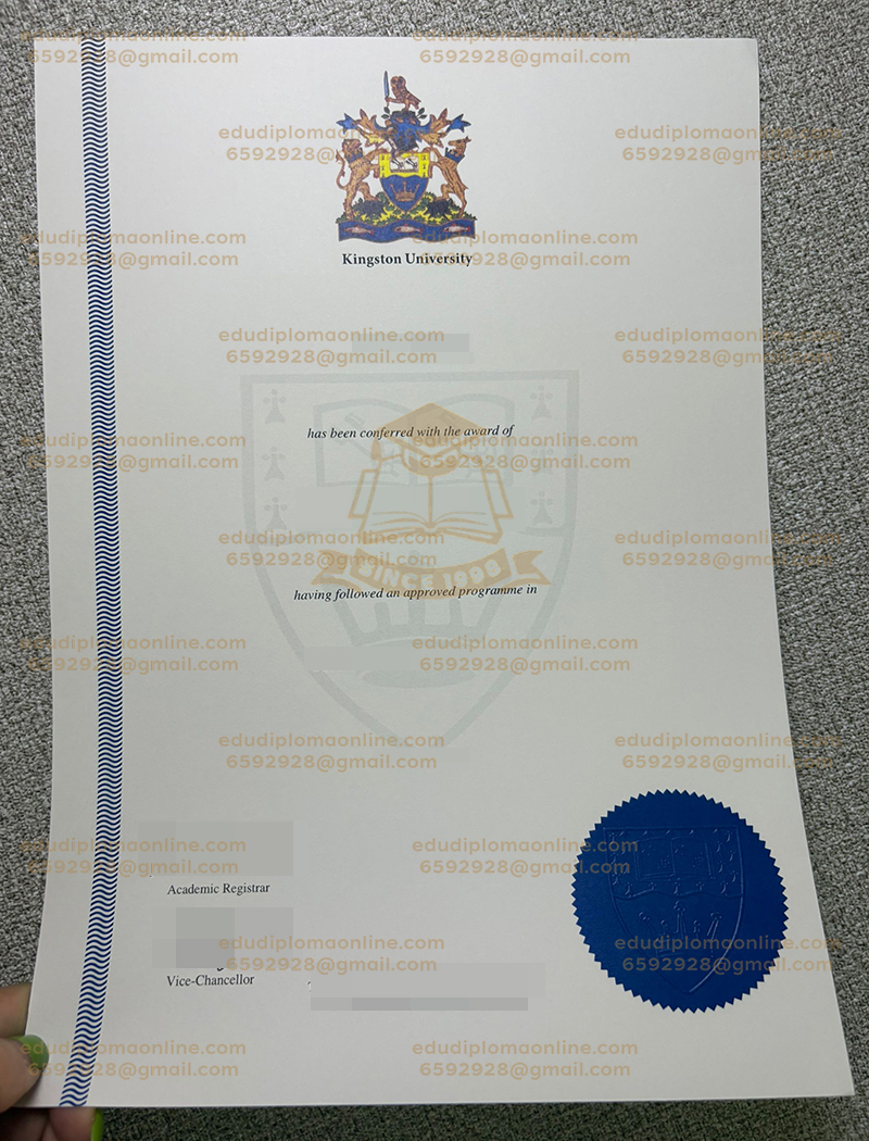 Kingston University diploma