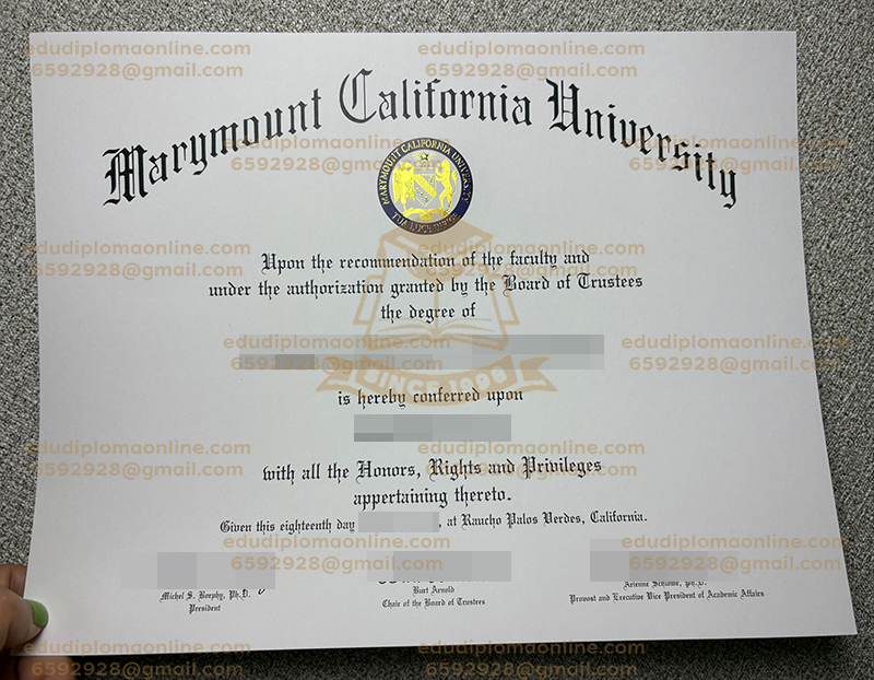 Marymount California University degree