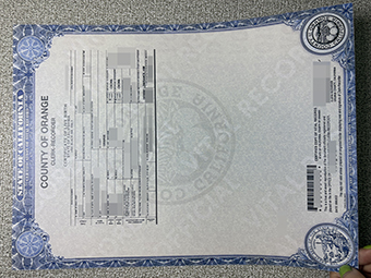 Orange County Geburtsurkunde-1