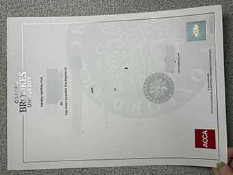 Oxford Brookes Universität Diplom-1