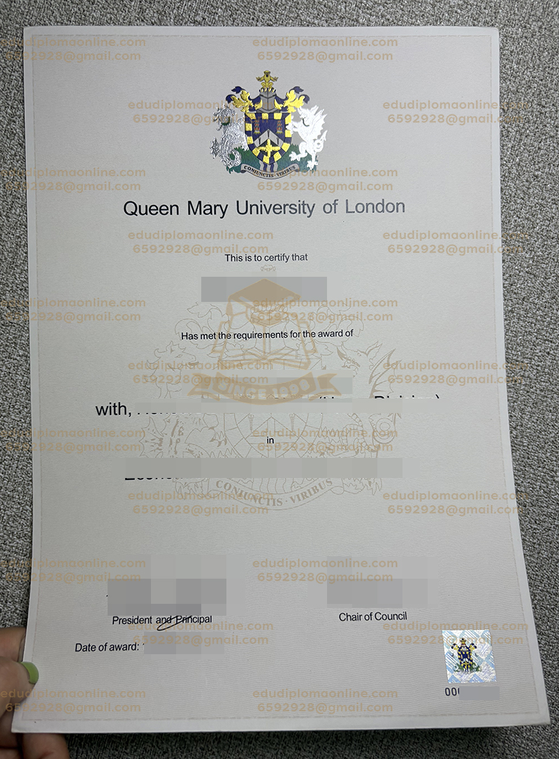 QMUL diploma