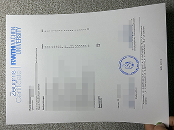 RWTH Aachen University Zeugnis-1