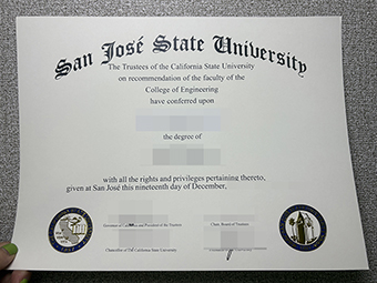 SJSU diploma-1