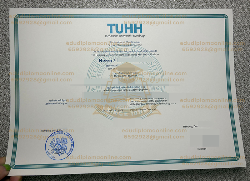 TUHH Urkunde