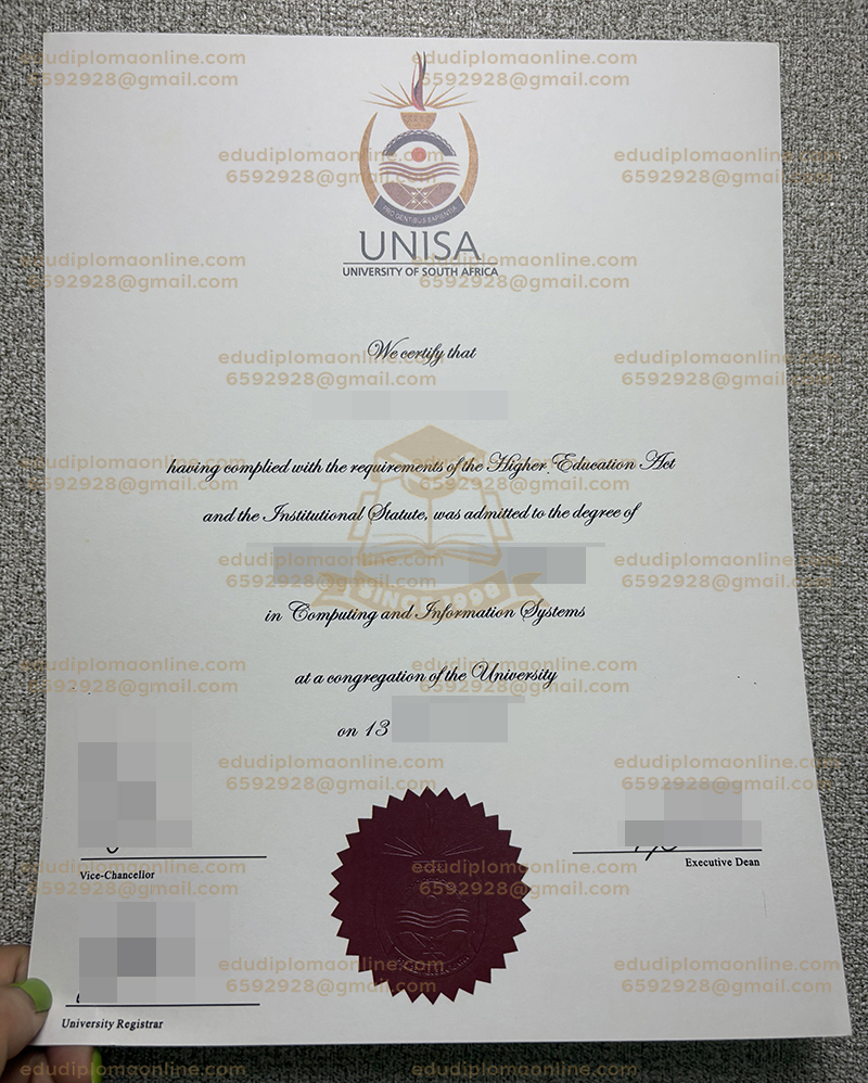 UNISA degree