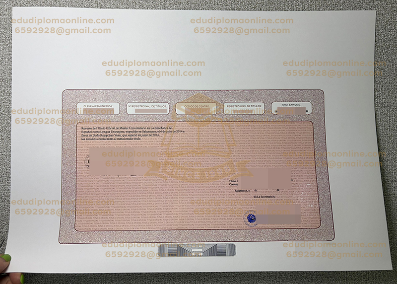 Universidad de Salamanca título back