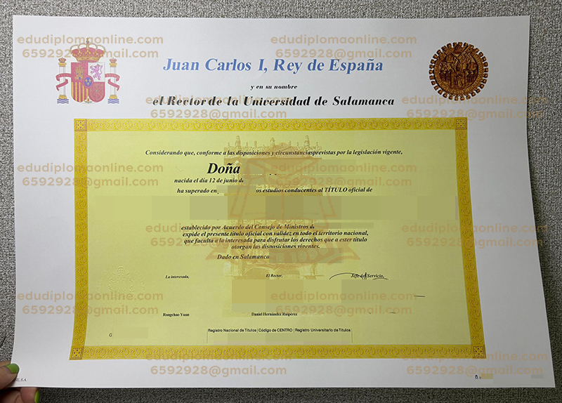 Universidad de Salamanca título