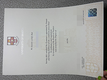 University of Bristol diploma-1