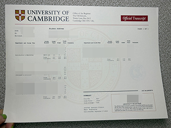 Universität Cambridge Abschrift-1