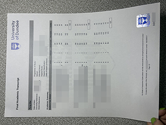 University of Dundee transcript-1