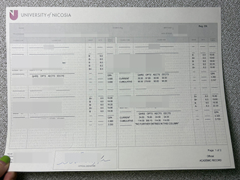 Universität von Nocosia transcript-1