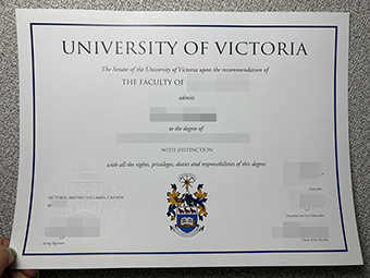 University of Victoria diploma-1