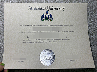 Athabasca University diploma-1