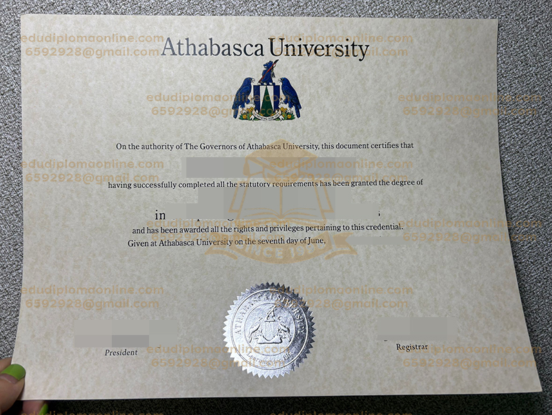 Athabasca University diploma