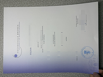 Hochschule Bremen Urkunde-1