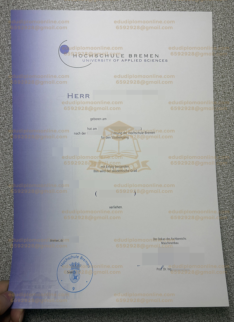 Bremen Urkunde 大學