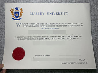 Massey University diploma-1