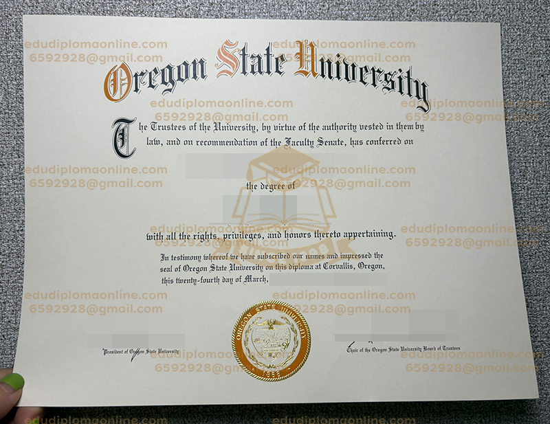 Oregon State University degree