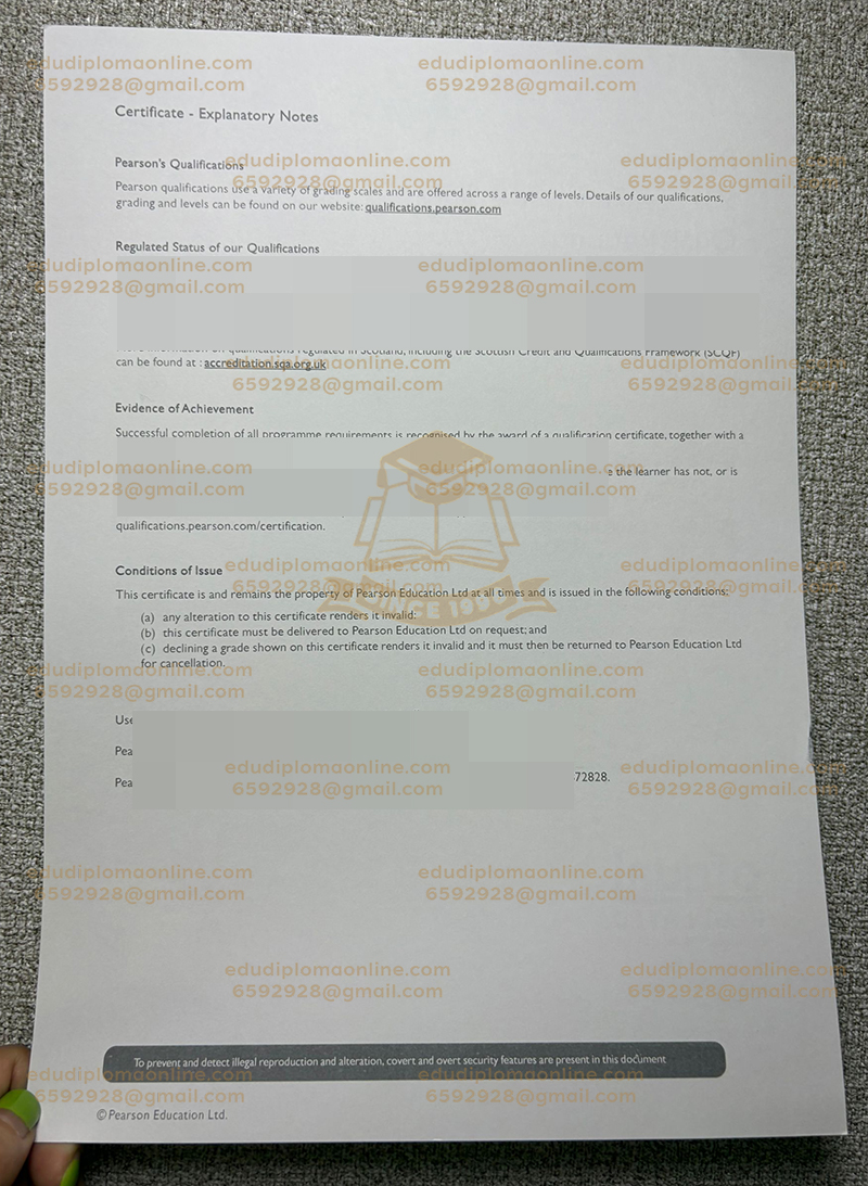 ピアソン・ファンクショナル・スキル・サーティフィケート