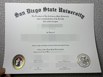 SDSU diploma-1