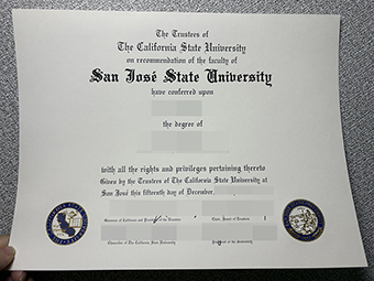 SJSU degree-1