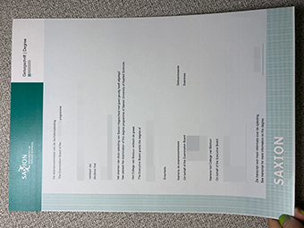 Saxion diploma-1