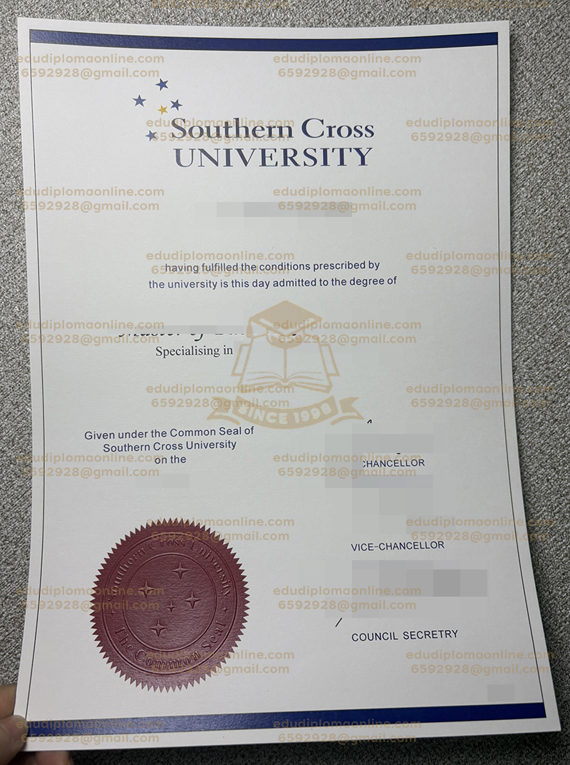 Southern Cross University diploma