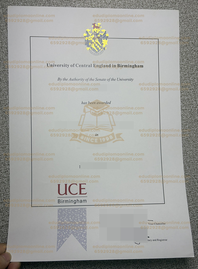 UCE Birmingham degree