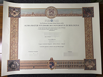 University of Bologna diploma-1