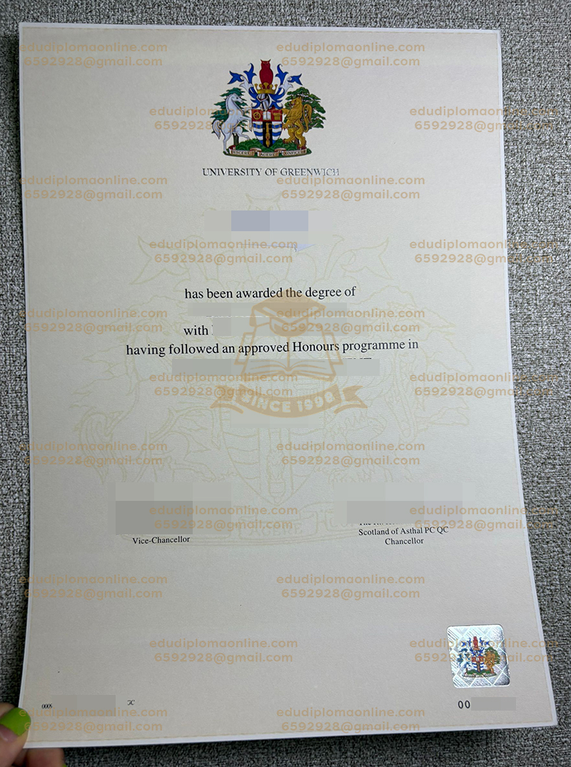 格林威治大學文憑
