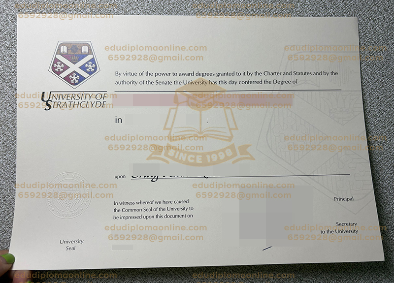 University of Strathclyde degree