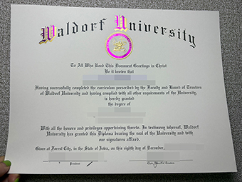 华德福大学文凭-1