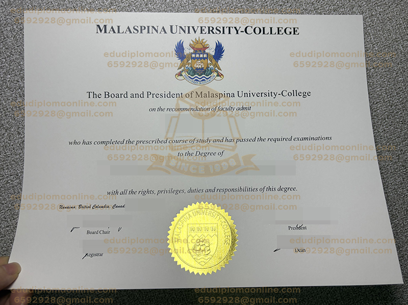 Malaspina University-College diploma