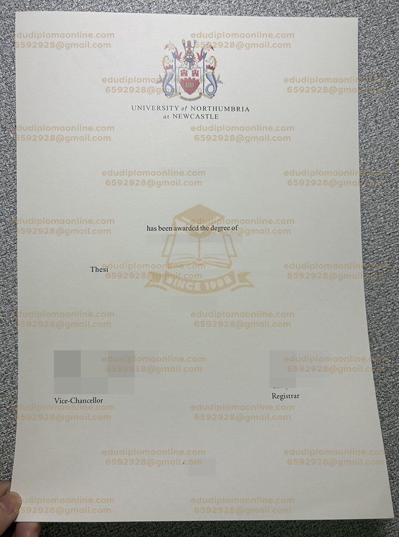 Northumbria University degree