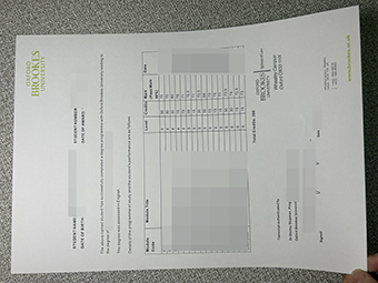 Oxford Brooks University transcript-1