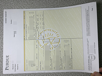 Purdue University transcript-1