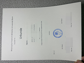 Universität Bonn Urkunde-1